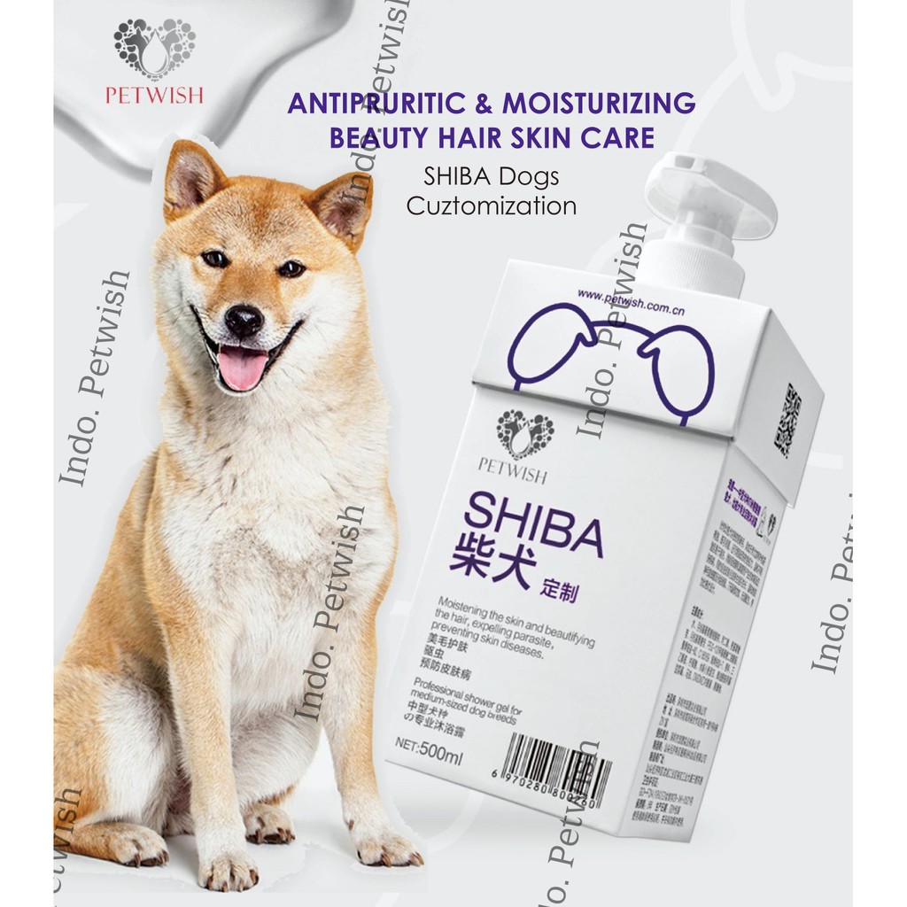 Petwish Shampoo Anjing 500ML - Shiba Inu - Dog Shampoo