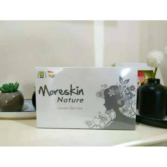 PAKET KOSMETIK LENGKAP / MAKE UP SET / MORESKIN NATURE ORIGINAL BPOM