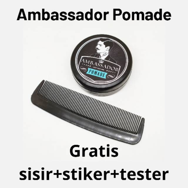 Ambasador Pomade 8 Aroma Oilbase 60gramGrosir Murah Bukan pomade warna waterbase