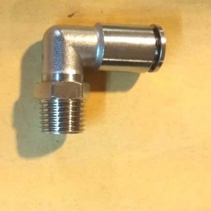 Nepel / fitting L rotary / flexible selang 6mm - 1/4"inch