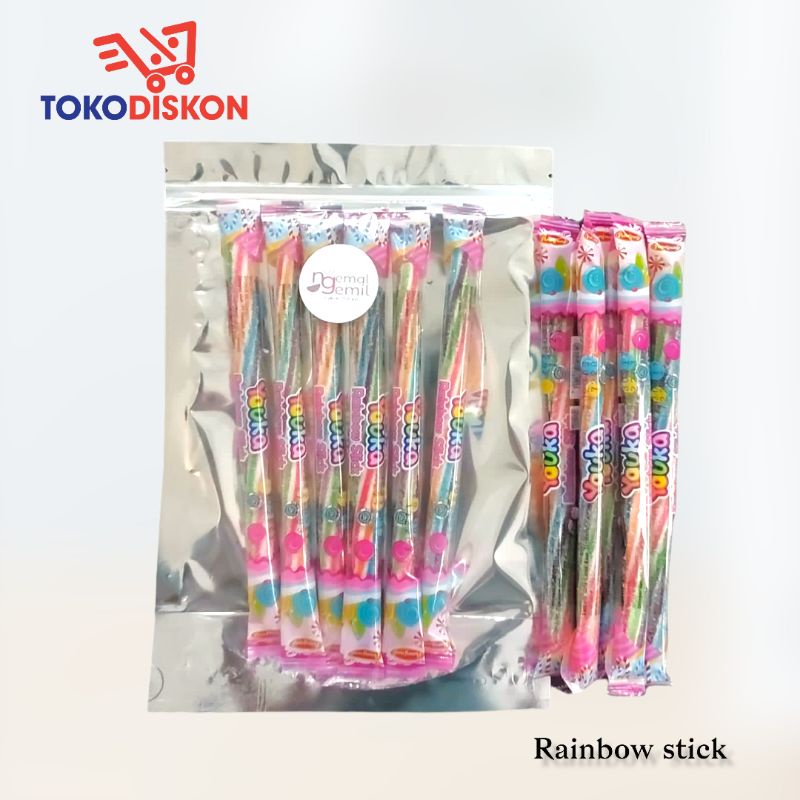 

Permen Roll Rainbow Stik // Premium