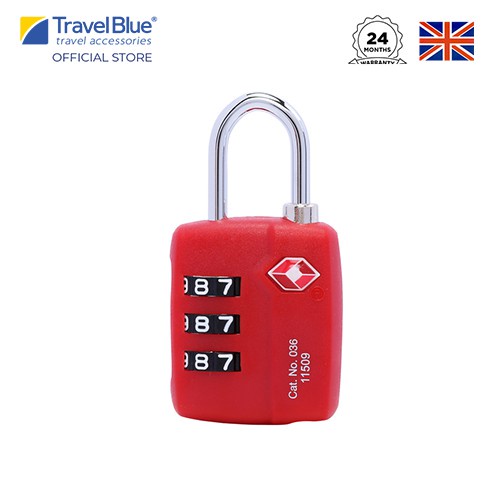 Travel Blue Gembok Koper TSA Lock TB036