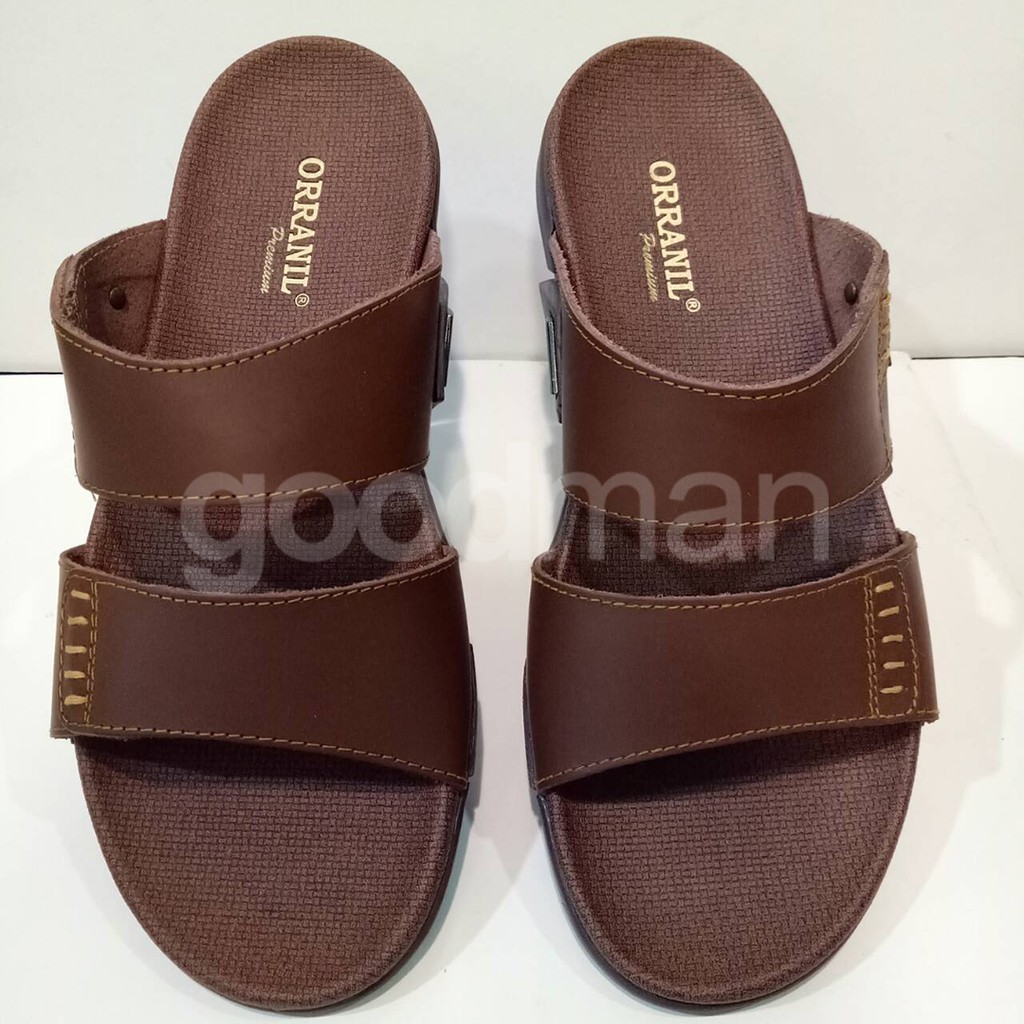 Sandal Selop Kulit Pria 8926 Orranil