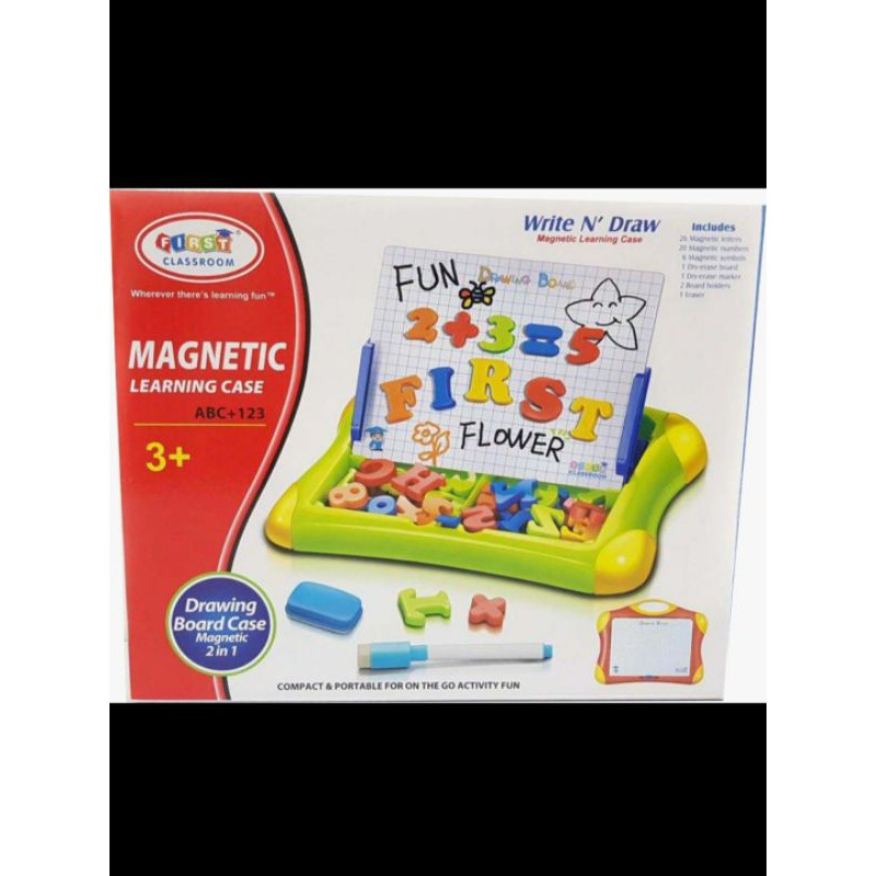 

Papan Tulis Mini Anak 2 in 1 Magnetic Drawing Board Mainan Edukasi Murah