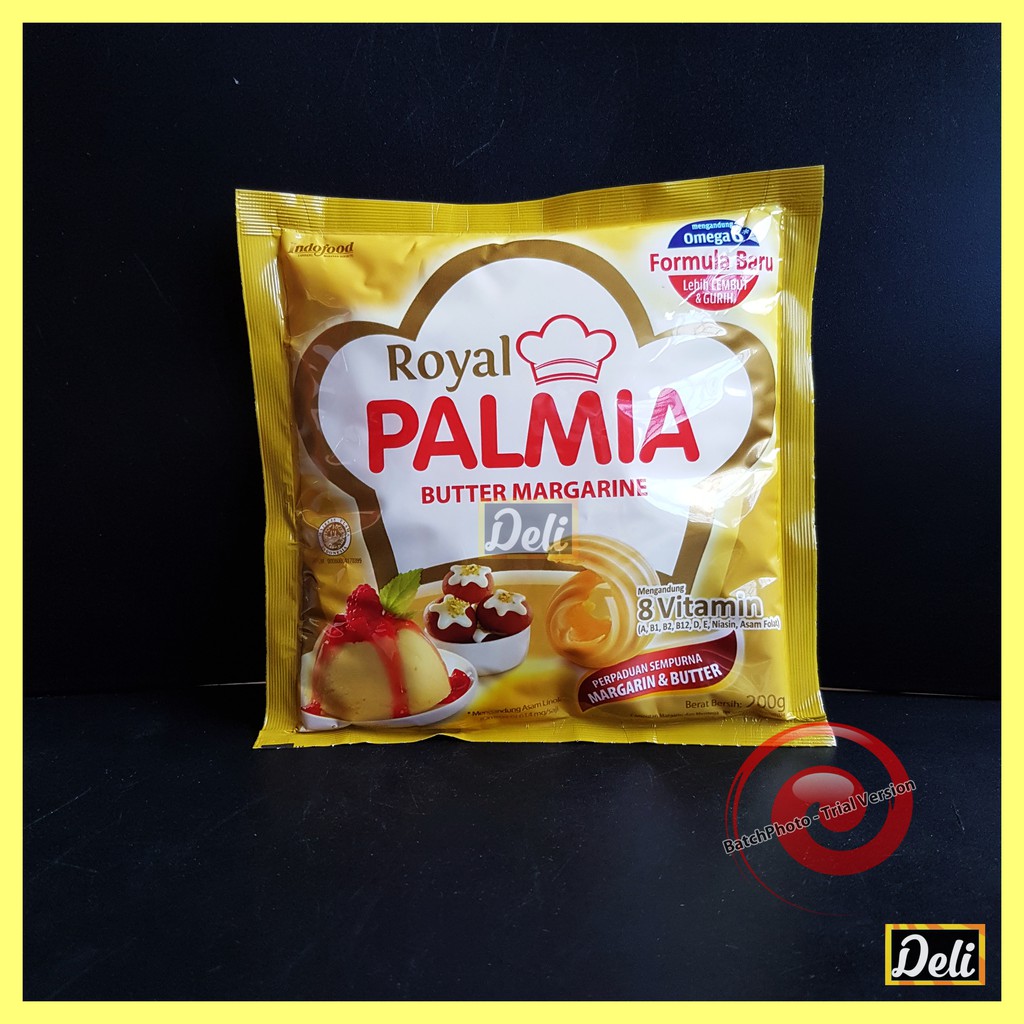 

Butter Margarin Royal Palmia 200gr Sachet