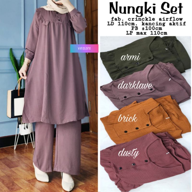 nungki set by vinscore