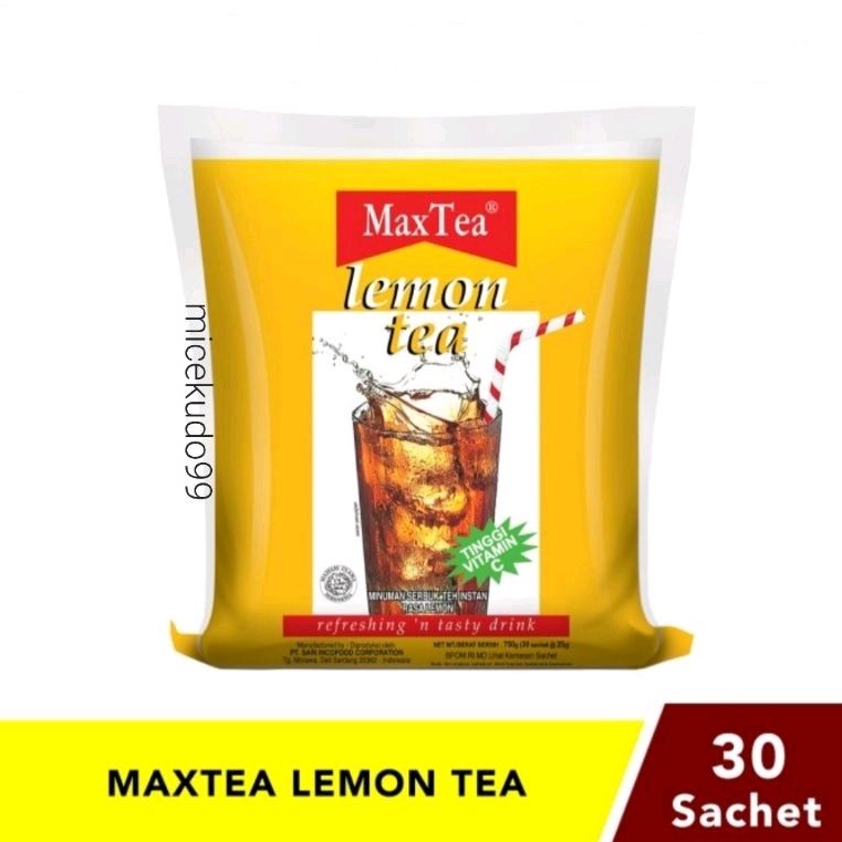 

MAXTEA LEMON TEA 30 SACHET MAX TEA TEH