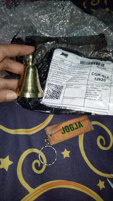 (bisa Cod) Bel Lonceng Klinting Kuningan N 3 Ukuran 4x4 Cm - Bel Pintu Pagar Bel Hewan Anjing Kucing