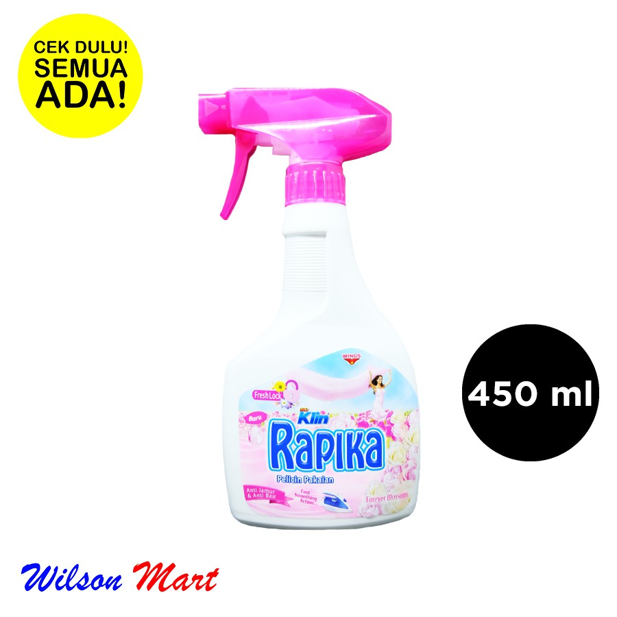 SO KLIN RAPIKA FOREVER BLOSSOM PELICIN PAKAIAN 450 ML SPRAY