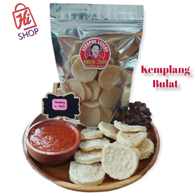 

Kerupuk Mentah Kerupuk Kemplang Bulat Krupuk Kemplang Ikan Tenggiri Asli Palembang Kualitas Premium