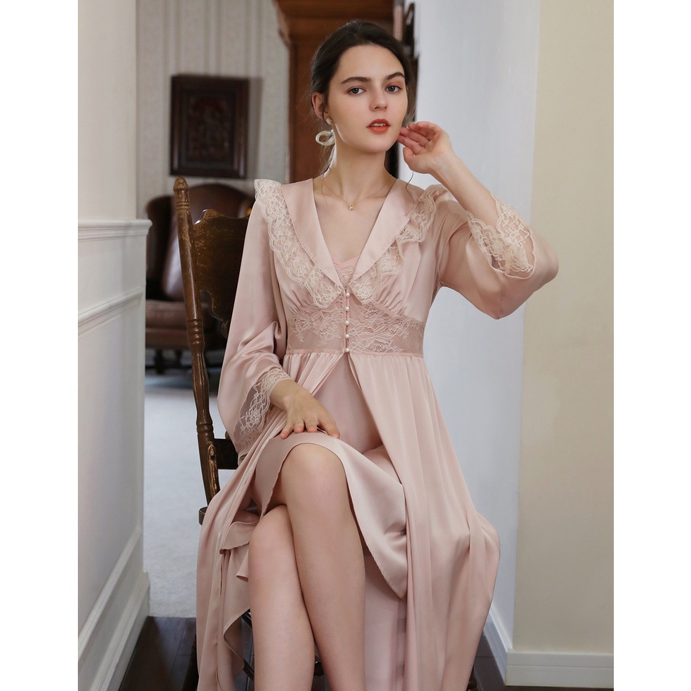 Liv Robe Set Sleepdress - Little Woman Sleepwear