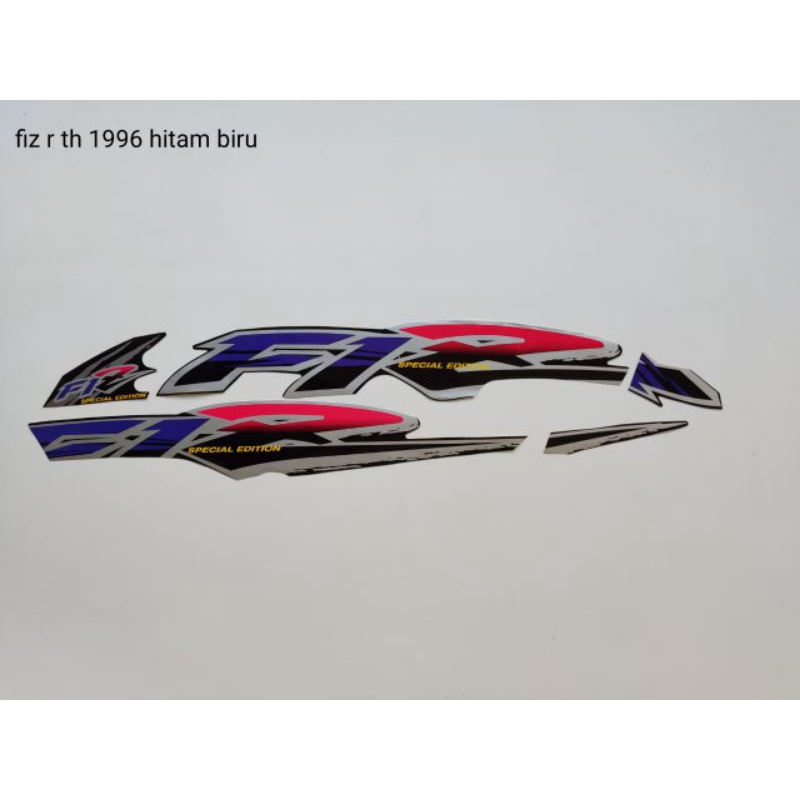 STRIPING MOTOR FIZ R TAHUN 1996 HITAM BIRU