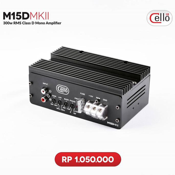 Power Monoblock Cello M15DMKll 300watt RMS Class D Mono Amplifier