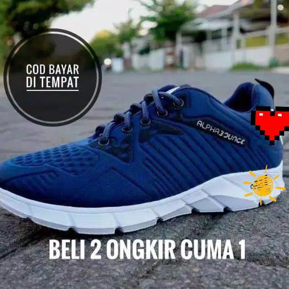 [PRODUK 79LEQ] Sepatu Sneakers Pria Wanita Sepatu Olahraga Sporty Running- Jogging ALB Ads VVQ