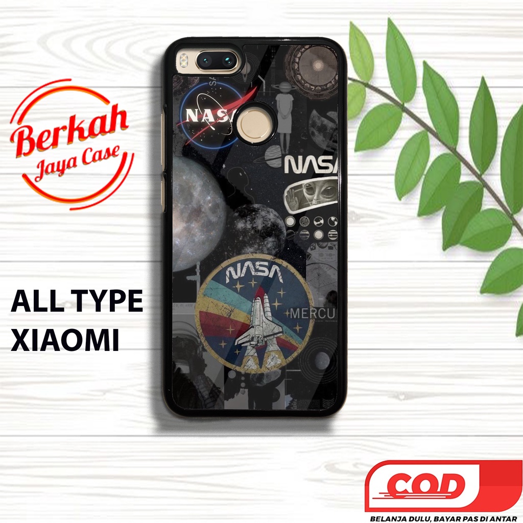 Case XIAOMI REDMI 5A REDMI 5X MI A1 REDMI 6 REDMI 6X MI A2 MOTIF NASA Berkah jaya case Berkah Casing