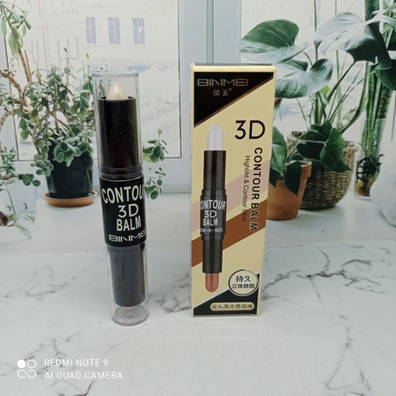 3D Contour Balm Stick Binmei Highlight &amp; Contour Stick