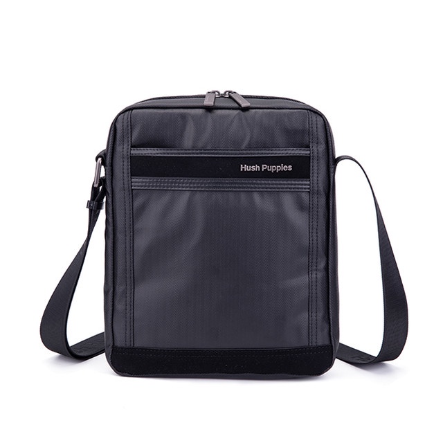 Hush Puppies Tas Pria Visko Sling Bag 2111 Black