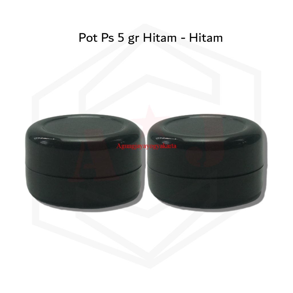 Pot Cream 5 g PS Hitam