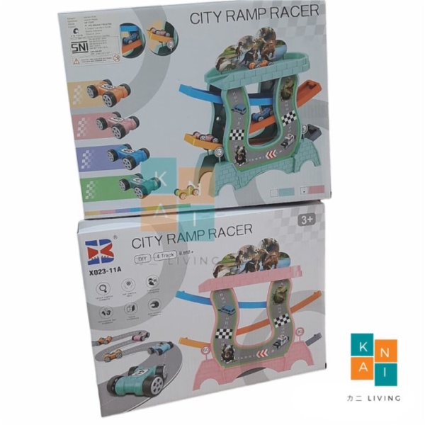 

Unik Mainan Anak Mobil Mobilan Sliding City Rampcar - Mainan Edukasi Anak - PINK Limited