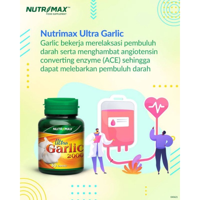 Nutrimax Ultra Garlic 2000 30 Tablet || Nutrimax Ultra Garlic