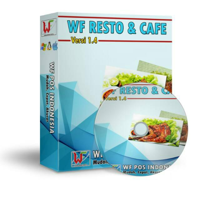 wf pos resto & cafe /aplikasi kasir restoran dan cafe / software orderan resto kafe rumah makan