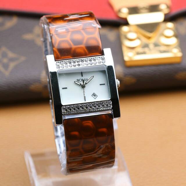 JAM TANGAN CEWEK/WANITA BONIA KW SUPER SEMI KERAMIK TEEBARU ELEGANT HARGA BERSAHABAT...