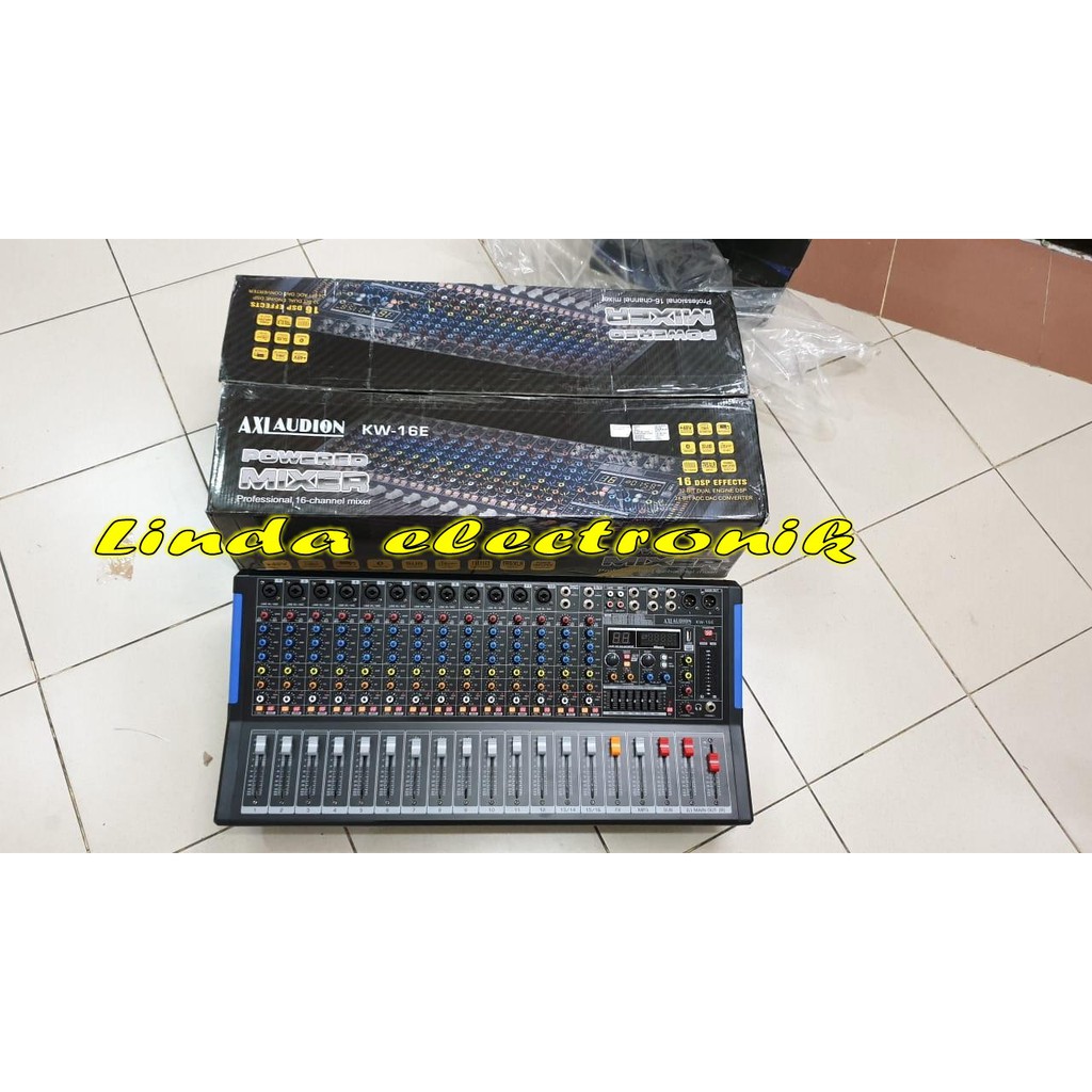 power Mixer AXL AUDION KW16E 16ch Axl audion kw 16e