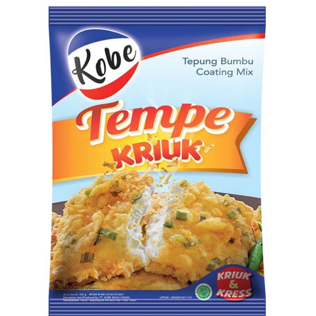 

KOBE TEPUNG TEMPE KRIUK