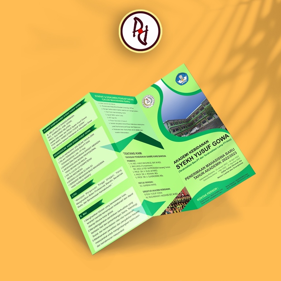 Jasa Desain Brosur, Pamflet, Logo, Banner, Stiker, Dll