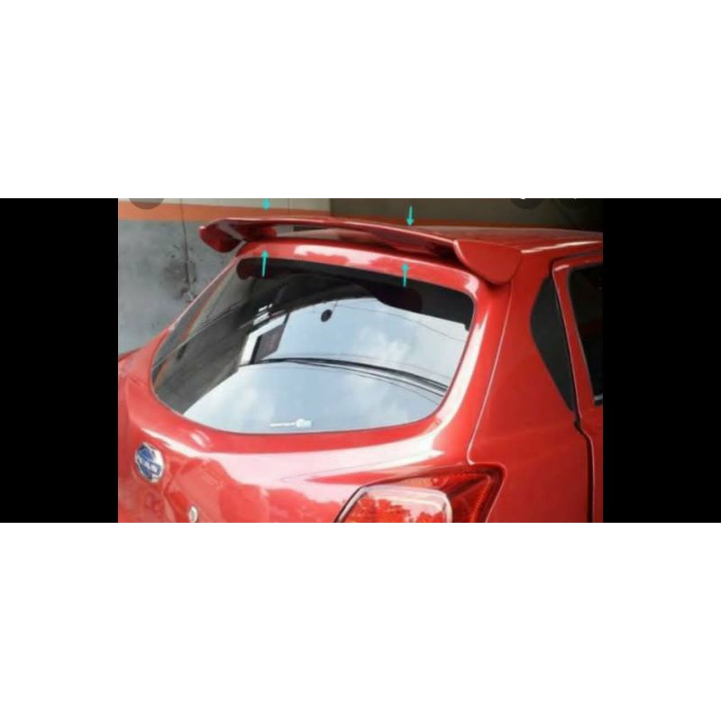 spoiler datsun go 2 baris dan 3 baris panca + plus mugen
