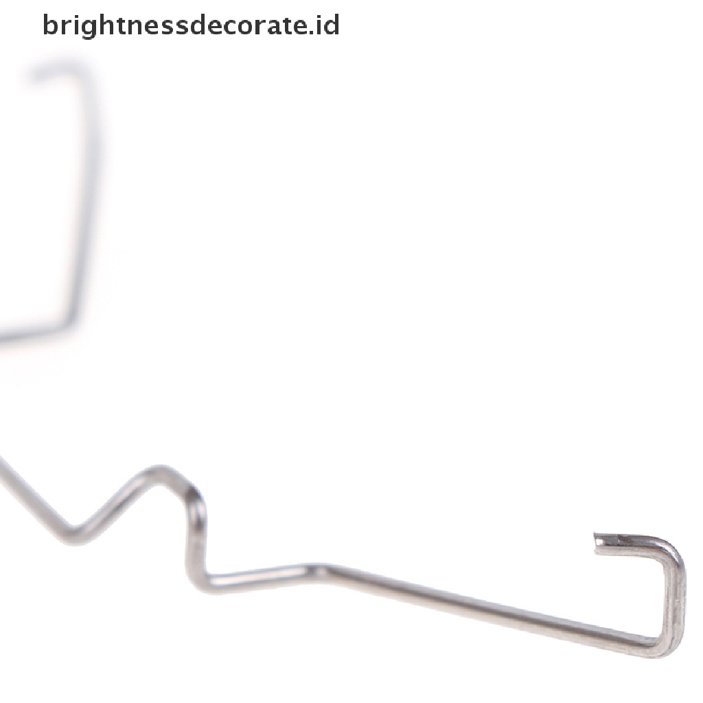 1 Pasang Bracket Buckle Elastis Bahan Baja Untuk Kipas Pendingin Cpu