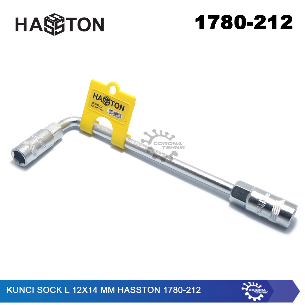 Hasston 1780-212 - Kunci Sock L 12x14 mm