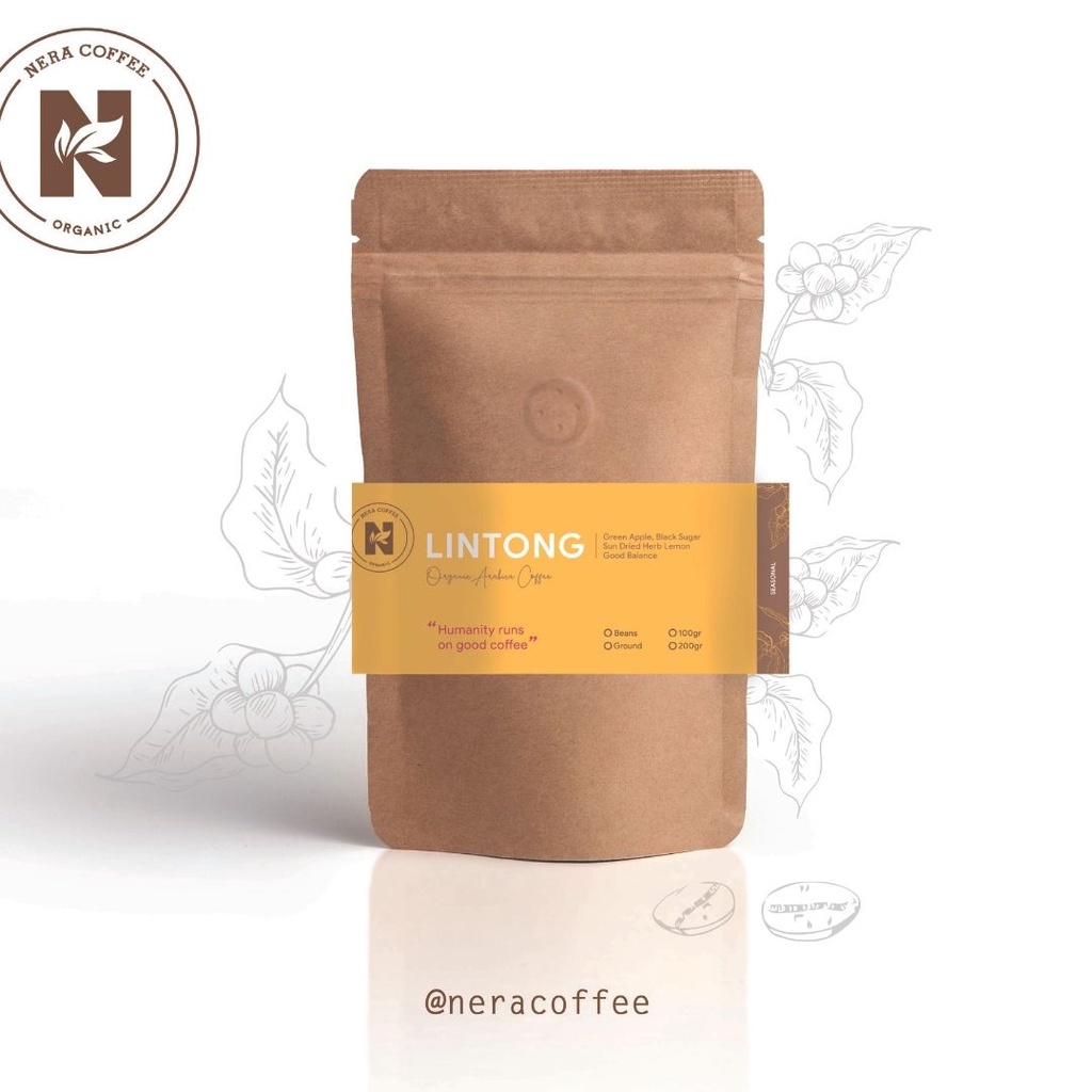 Nera Coffee Organic Lintong Beans/Ground Coffee