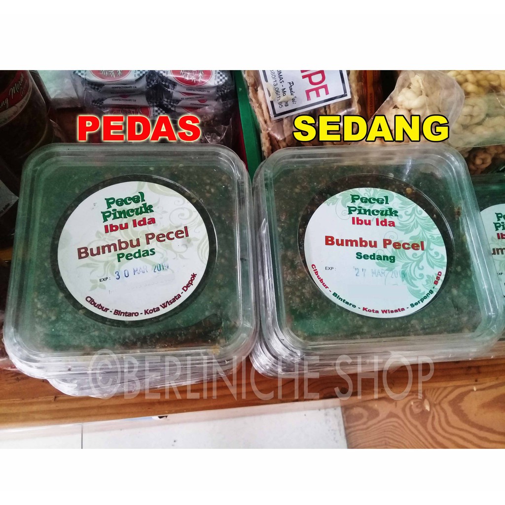 

Bumbu Pecel Pincuk Ibu Ida 500gr