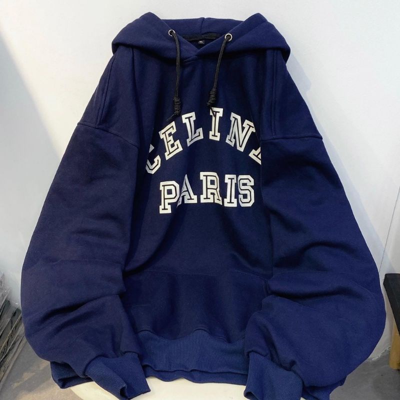 Hoodie PARIS Bigsize (S - 6XL) Jaket Jumper Urban Streetwear Oversize Unisex