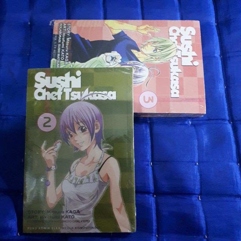 Komik Sushi Chef Tsukasa Beberapa Volume Bisa Cabutan