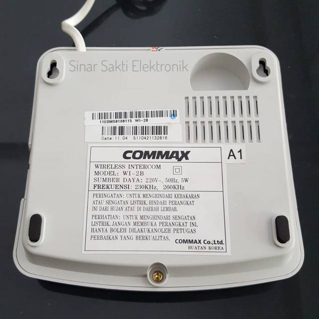 Intercom Commax WI-2B Intercom Wireless tanpa kabel murah