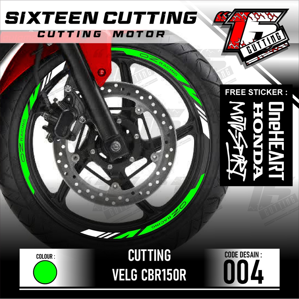 Jual Stiker Velg Cbr R List Velg Cbr R Stiker Velg Motor Cbr R