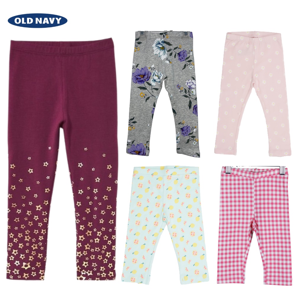 Legging Anak Perempuan Old Navy 2 - 3 Tahun | Legging Old Navy | Legging Bayi Perempuan | Legging An