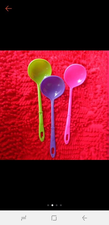 Sendok Sayur Irus Plastik Kecil 25cm