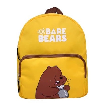 

We Bare Bears Mini Backpack / Tas Ransel Mini We Bare Bears - Yellow Pastel