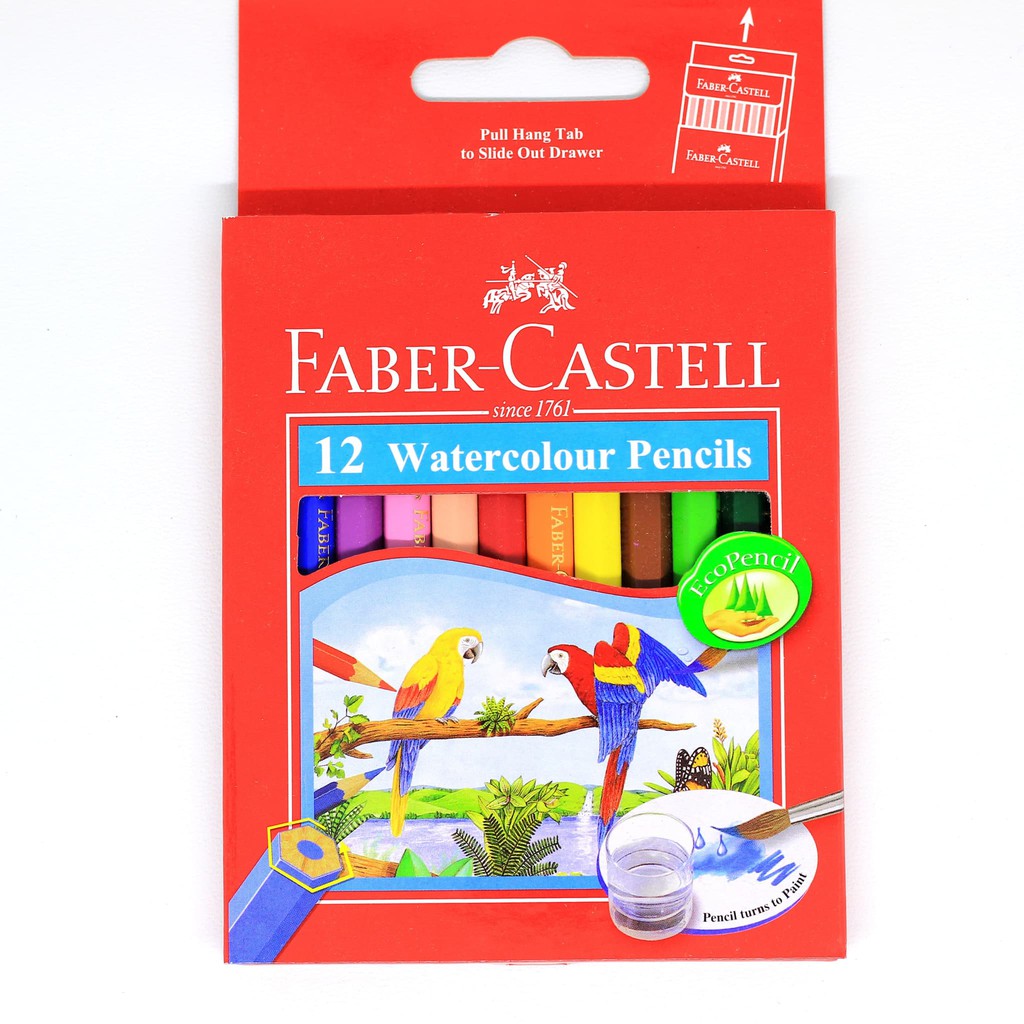 

12 biji / REDLINE Watercolor PENCIL COLOR FABER CASTELL 12Short
