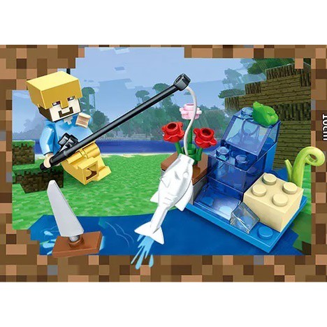 MineCraft My World Lego Bricks SY693-8