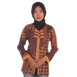 Blouse Batik I Blouse Kerja Wanita Batik I Blus Batik Wanita Ranita