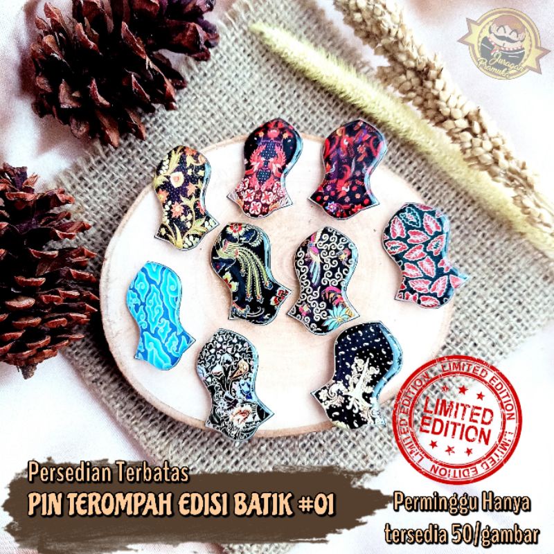 PIN TEROMPAH NABI EDISI KHUSUS BATIK ( PERSEDIAAN TERBATAS )