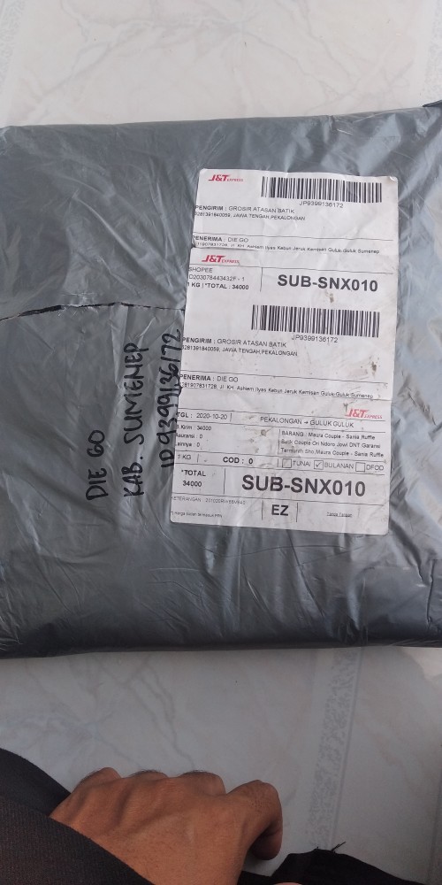 Maura Couple - Sania Ruffle Batik Couple Ori Ndoro Jowi Dnt Garansi Termurah Shopee