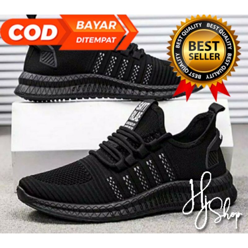 HJSHOP_ID - sepatu sneakers IMPORT olahraga terbaru fashion running pria LEDOO terlaris