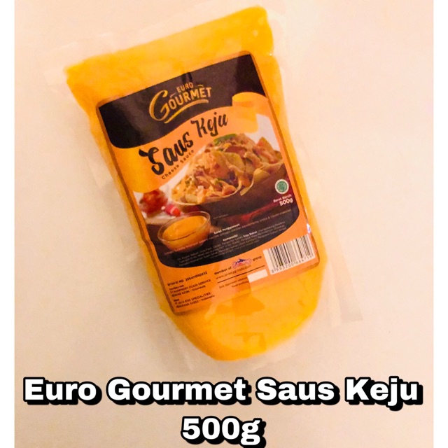 

Saus Keju / cheese sauce Euro Gourmet 500g