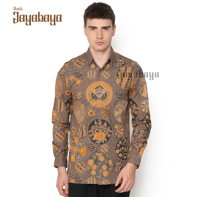 Kemeja Batik Pria Slimfit Jayabaya - ANTASENA