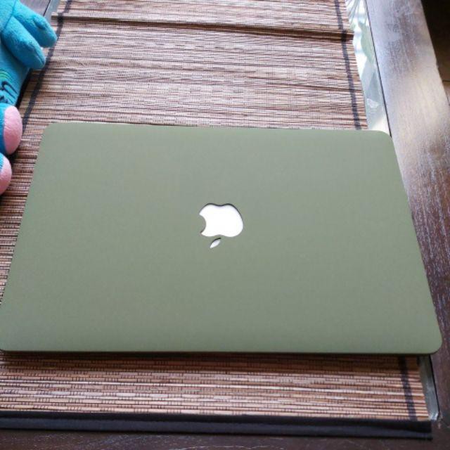 Macbook Sand Case ARMY GREEN NEW AIR PRO RETINA Touchbar 11 13 15 M1